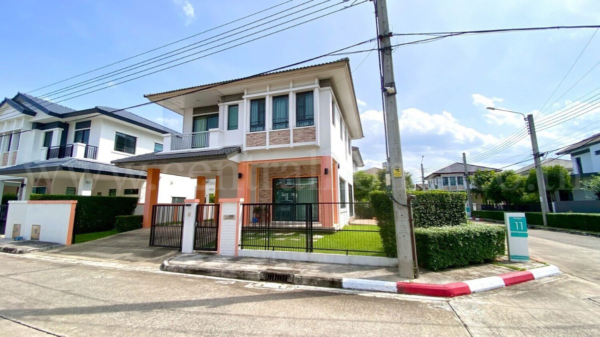 รูป บ้านเดี่ยว มัณฑนา บางใหญ่ หลังมุม ใกล้ รถไฟฟ้า สถานีคลองบางไผ่ - รูปที่ 2/17
