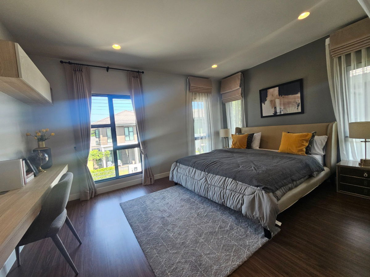picture What you see is what you get! Fully furnished, ready for loan approval. 4 bedrooms 🏡📍 Just steps from BTS Khu Khot, right on Lamlukka Road. - 18/29