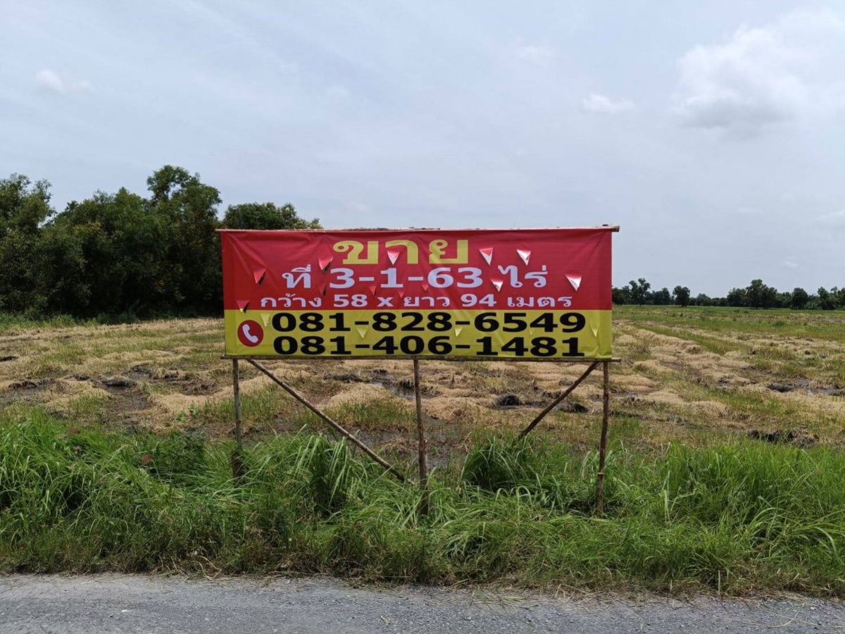 picture Sell At Nong Chok, Krathum Rai, 2 plots, next to the road, near the Aiem Sombat community, very special price - 2/7