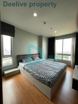 DL100152 Condo for rent, The Base Sukhumvit 77 near BTS On Nut, ready to move in, call urgently 0656133286 LineID @655ebbvc