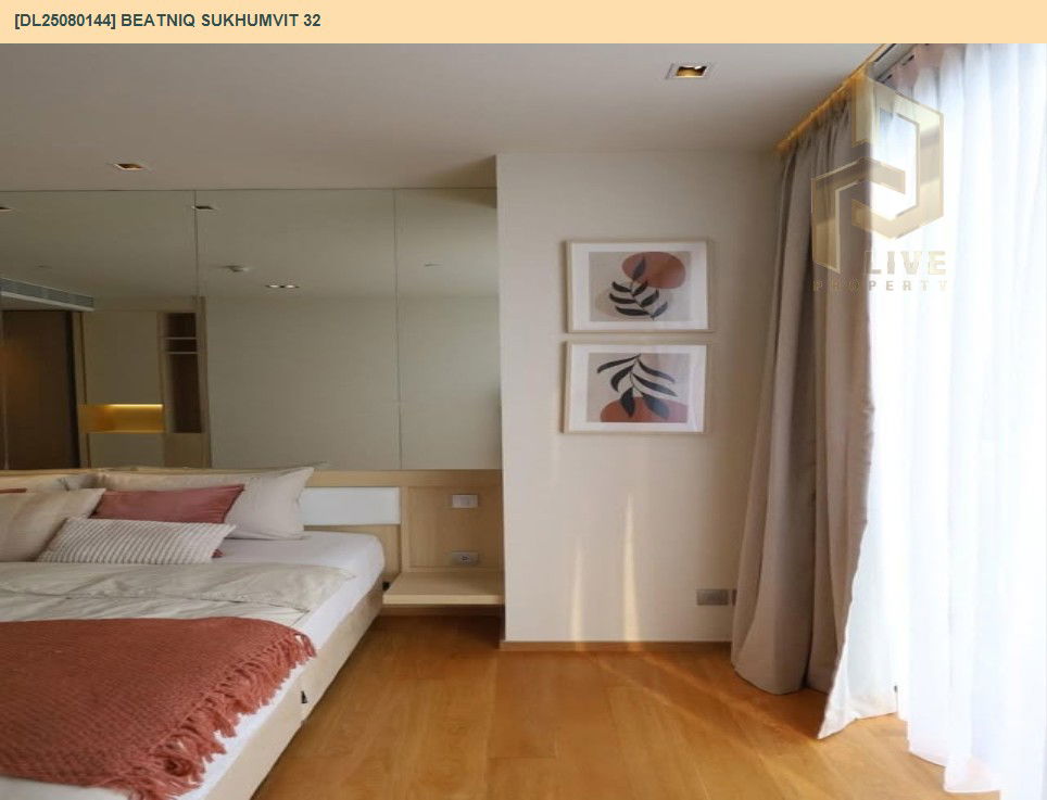 picture MDL25080144 Condo for rent, Beatniq Sukhumvit 32 near BTS Thong Lo, ready to move in, call urgently 0656133286 LineID @655ebbvc - 11/12