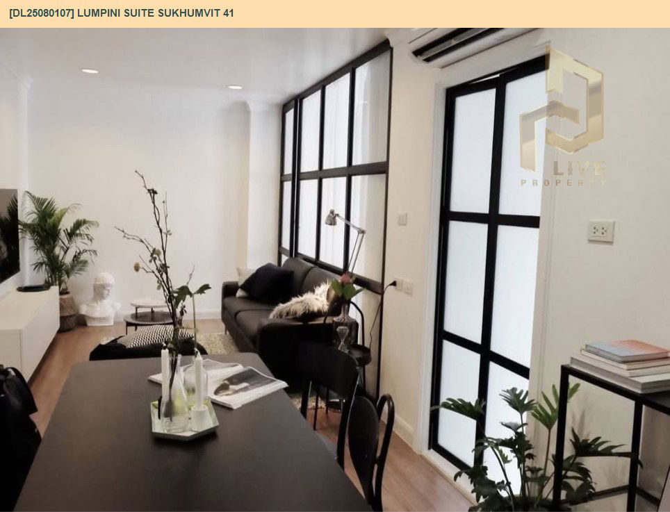 picture DL25080107 Condo for rent, Lumpini Suite Sukhumvit 41 near BTS Phrom Phong, ready to move in, call urgently 0656133286 LineID @655ebbvc - 2/16
