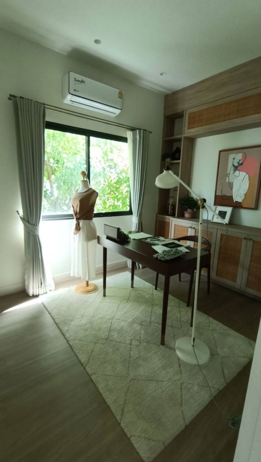 picture 🏡✨ Fully Furnished Show House for Sale – Corner Plot! Saransiri Thian Thale 30 Project | Lupin House No. 8/5 just a short walk to the Clubhouse - 14/16