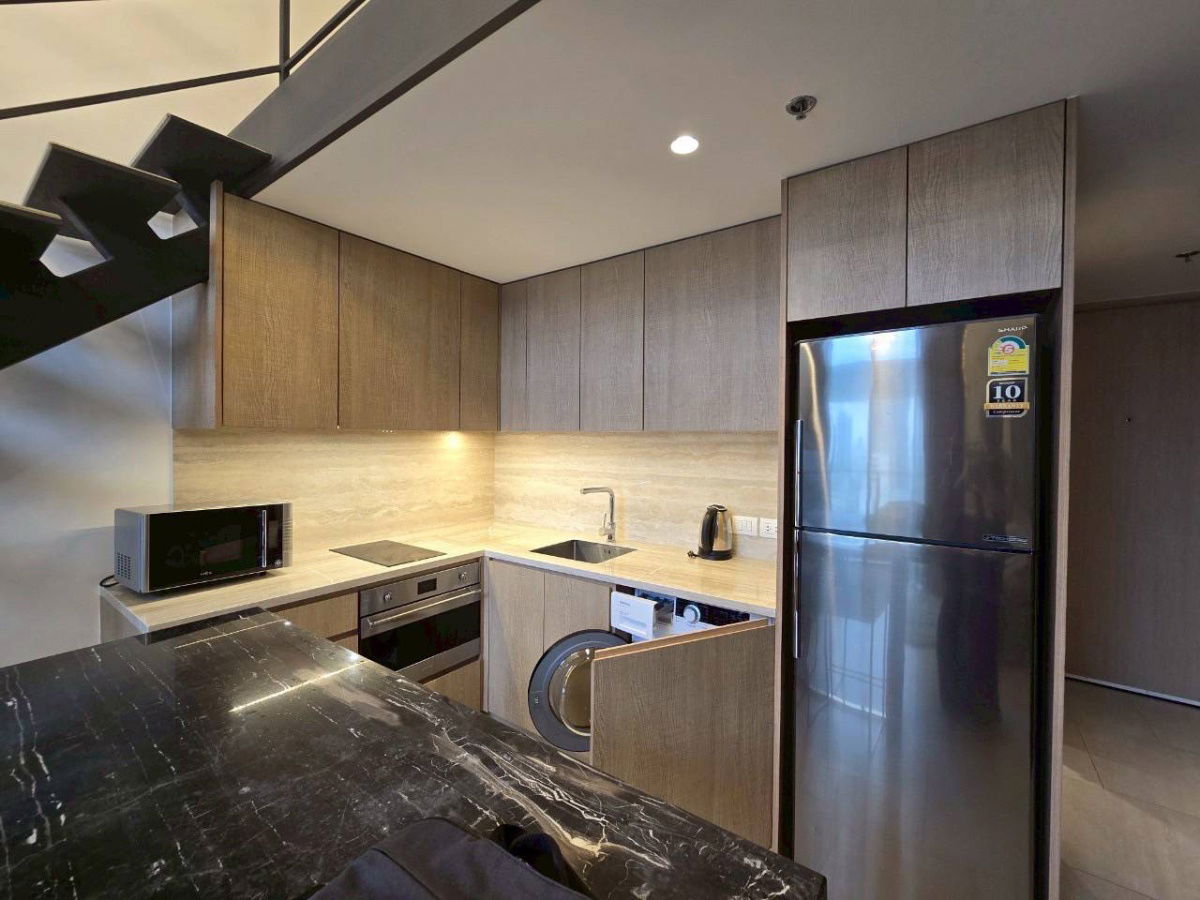 รูป ว่างให้เช่า📣Duplex 1 ห้องนอน 1 ห้องน้ำ ที่🏙️The Lofts Silom ราคาเพียง 32k🔥โทร093 054 7992 คุณเจ - รูปที่ 6/8