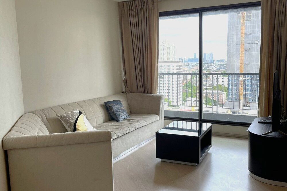 รูป 🔥 สำหรับเช่า !! 🔥 Code C20230203190..........Rhythm Sukhumvit 44/1, 2 ห้องนอน, 2 ห้องน้ำ, ชั้นสูง 16++, แต่งครบ, พร้อมเข้าอยู่ 📣📣 - รูปที่ 2/7