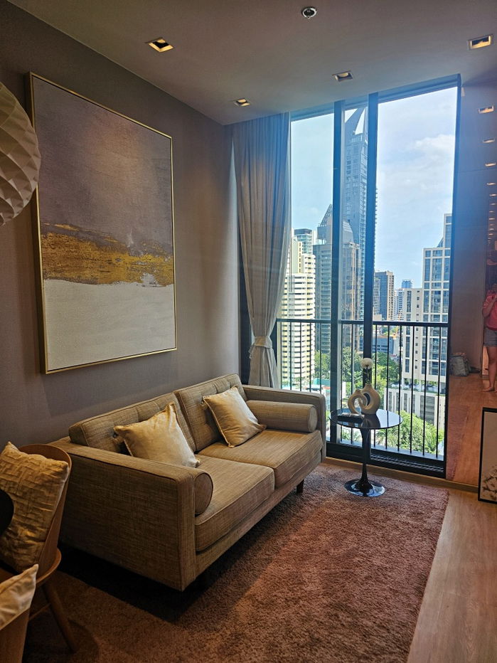 picture 📲Line ID @556ryccg 🌳30 sqm 1 Bedroom Floor 19 Noble State39, Sukhumvit39 Fully furnished near BTS Phrom Phong, EmQuartier, Benchasiri Park - 4/15