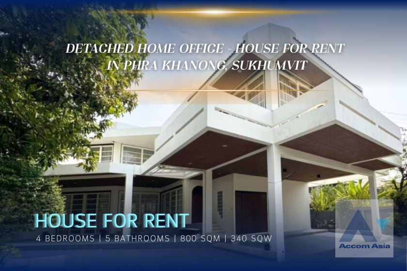 picture 🔼🔽 AccomA 📩 House For Rent in Sukhumvit, Bangkok, near BTS Phra Khanong (AA19628) - 1/20