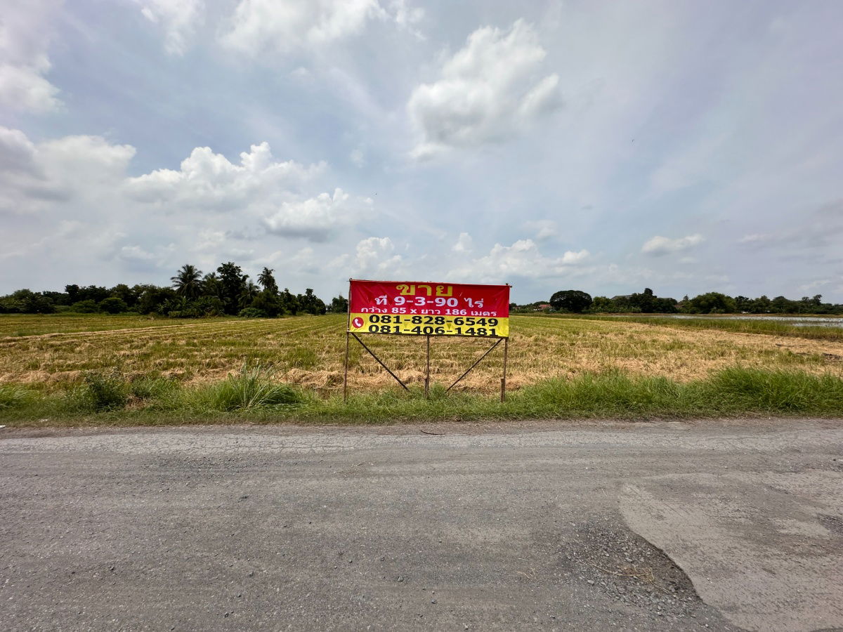 picture Sell At Nong Chok, Krathum Rai, 2 plots, next to the road, near the Aiem Sombat community, very special price - 3/7