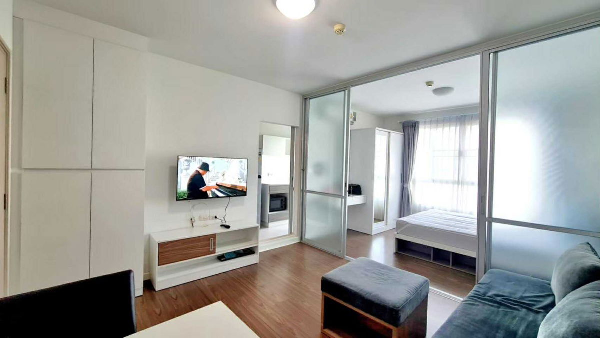 picture ✅For rent: D Condo Nim, pool view, 6th floor, Building A, 30 sq m. ☎️064-792-4426 - 1/11
