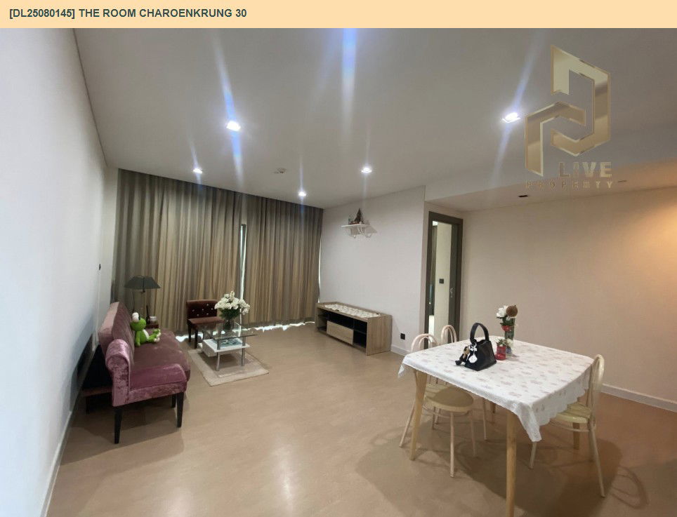 รูป MDL25080145 ให้เช่าคอนโด เดอะ รูม เจริญกรุง 30 (The Room Charoenkrung 30) ใกล้ BTS สะพานตากสิน พร้อมเข้าอยู่ โทรด่วน 0638692663 LineID @655ebbvc - รูปที่ 4/20