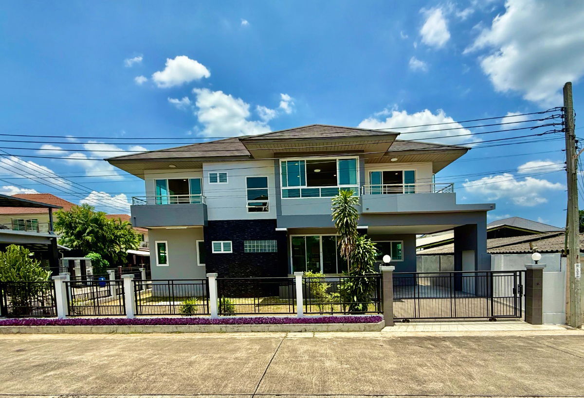 รูป ขายบ้านเดี่ยวหลังใหญ่ 2 ชั้น ห้องมุม หมู่บ้านสวนดอกไม้ บรมราชชนนี 105 - รูปที่ 5/57