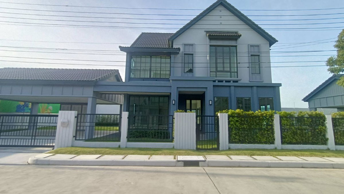 picture 🏡✨ Single House for Sale – Spacious & Functional!   Saransiri Thian Thale 30 Project | Magaret 📍 House No. 8/56lot with ample yard space and privacy - 2/24