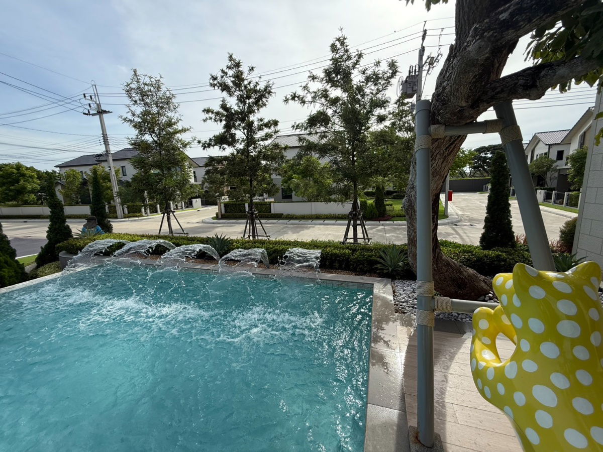 รูป ขายบ้านแฝด 🏡 แปลงมุม  พร้อมโอน  ใกล้รถไฟฟ้าสายสีม่วง สถานีแยกบางพลู - รูปที่ 6/6