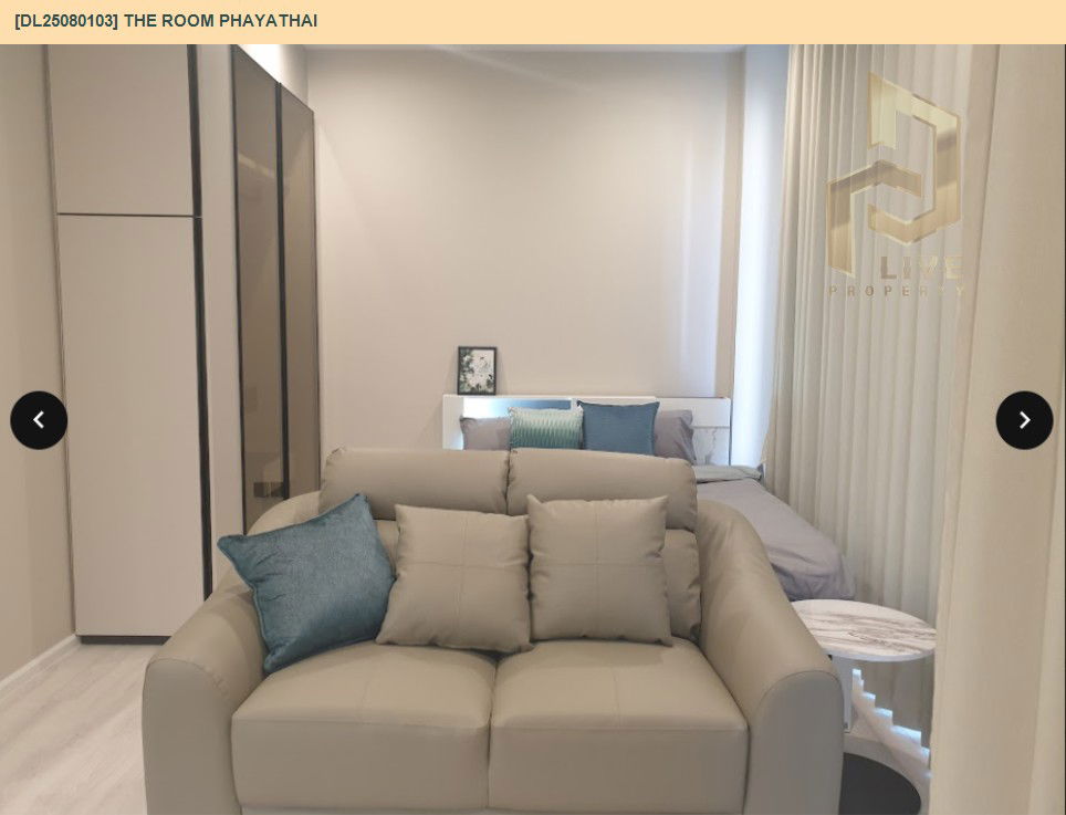 picture DL25080103 Condo for rent, The Room Phayathai near BTS พญาไท, ready to move in, call urgently 0656133286 LineID @655ebbvc - 5/29