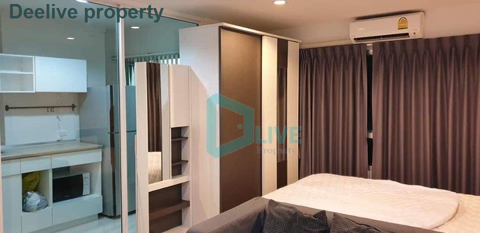 picture DL009125 Condo for rent, Lumpini Place Srinakarin - Huamark Station near Airport Rail Link Hua Mak, ready to move in, call urgently 0656133286 LineID @655ebbvc - 7/8
