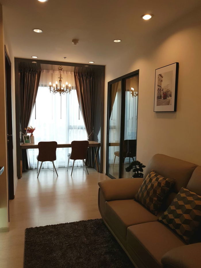 รูป Rhythm Asoke For Rent, MRT Petchaburi, BTS Asoke  (ให้เช่าคอนโด ริทึ่ม อโศก, 1b 1b 32 sqm) - รูปที่ 1/8