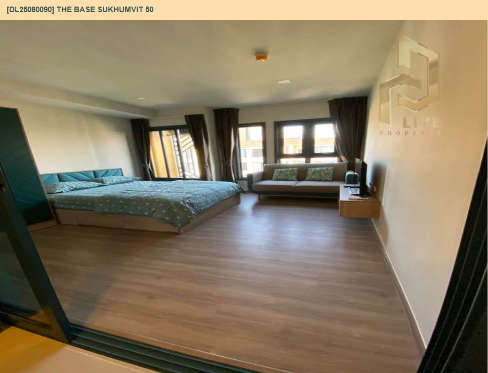 picture MDL25080090 Condo for rent, The Base Sukhumvit 50 near BTS On Nut, ready to move in, call urgently 0656133286 LineID @655ebbvc - 2/8