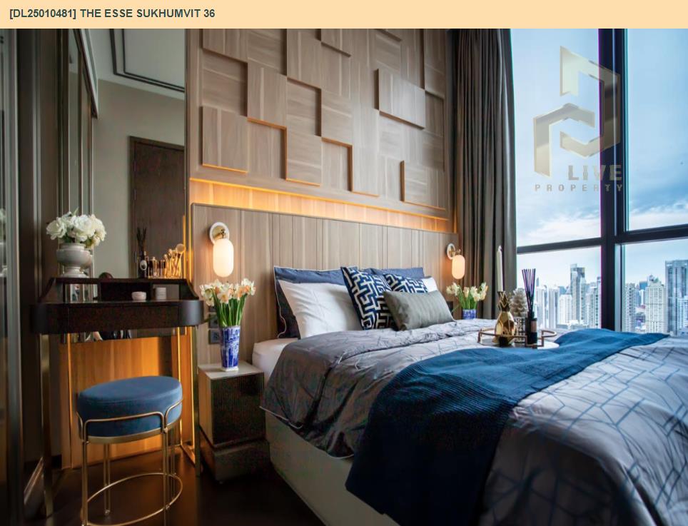 picture DL25010481 Condo for rent, THE ESSE Sukhumvit 36 near BTS Thong Lo, ready to move in, call urgently 0656133286 LineID @534wlwof - 2/8
