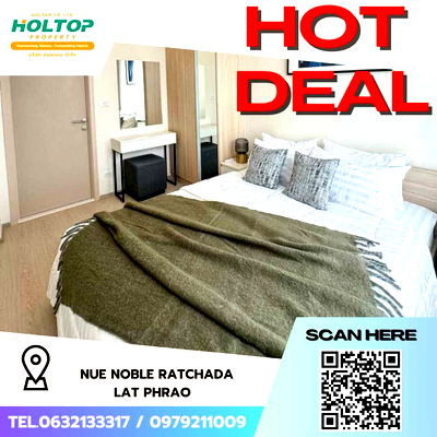 Condos for rent : #Z1786💥050868🔥 Condo for rent: NUE Noble Ratchada Lat Phrao