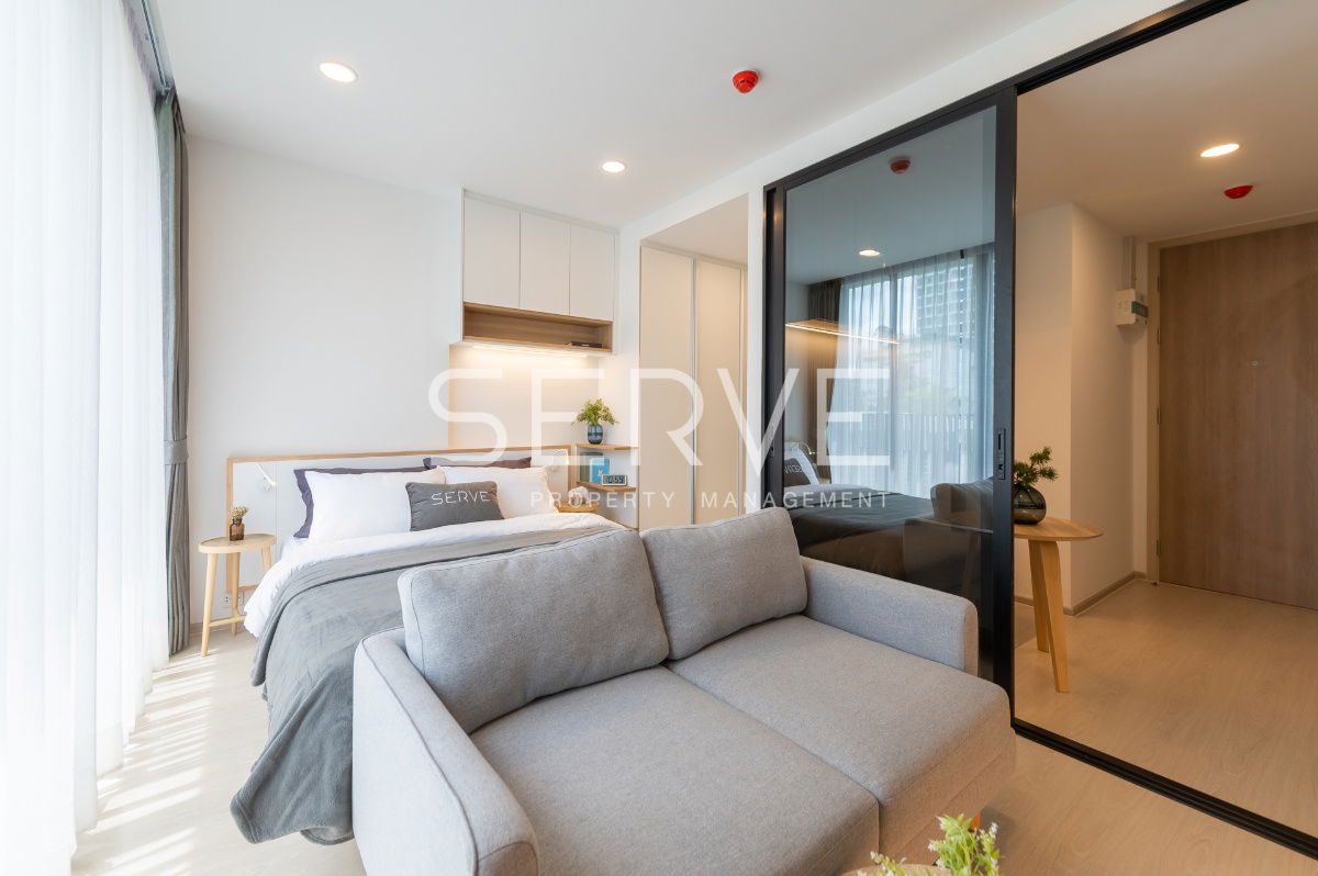 picture 🔥Hot Deal 17K🔥- Studio with Partition Modern Style Good Location Close to BTS Ekkamai 350 m. at Condo Noble Ambience Sukhumvit 42 / Condo For Rent - 5/13