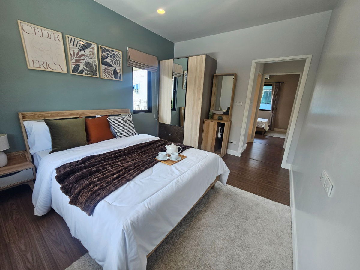 picture What you see is what you get! Fully furnished, ready for loan approval. 4 bedrooms 🏡📍 Just steps from BTS Khu Khot, right on Lamlukka Road. - 21/29