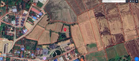 ขายที่ดินเปล่า ชุมชนตลาด  เขาย้อย เพชรบุรี (เหมาะกับลงทุน+เกษตร)