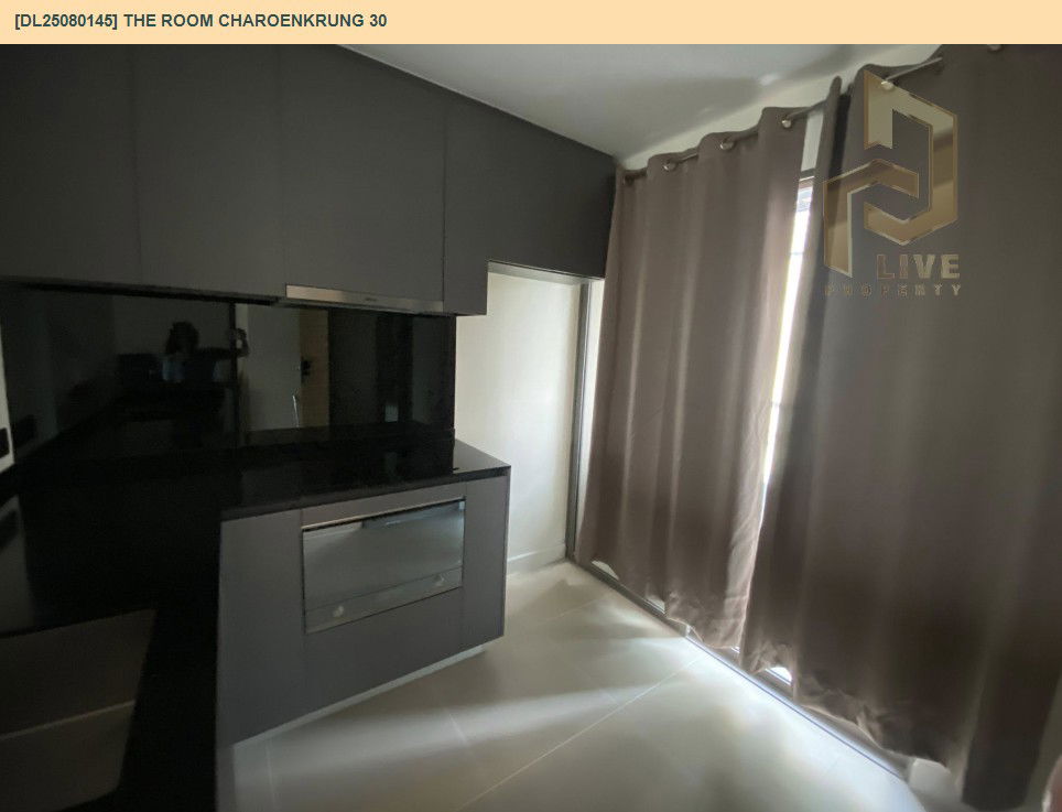 รูป DL25080145 ให้เช่าคอนโด เดอะ รูม เจริญกรุง 30 (The Room Charoenkrung 30) ใกล้ BTS สะพานตากสิน พร้อมเข้าอยู่ โทรด่วน 0638692663 LineID @534wlwof - รูปที่ 10/20