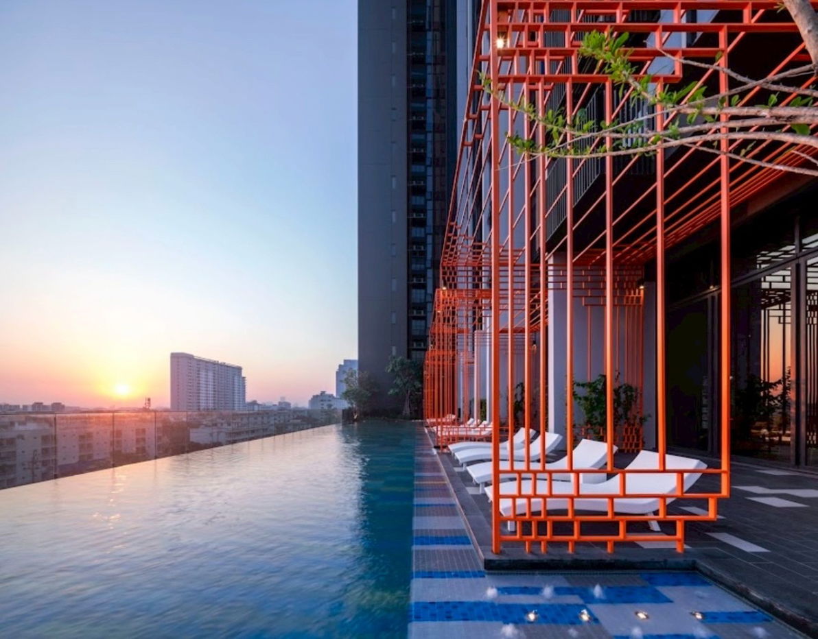 รูป For rent : The Line Sukhumvit 101 , New room, 22nd floor, 23,000 Baht/Month, ready to move in now. - รูปที่ 12/13