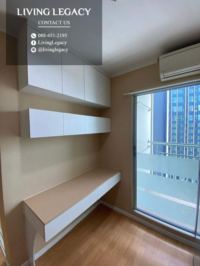 รูป LRYZHUE4 ให้เช่าคอนโด Lumpini Place Srinakarin - Huamark Station 26 ตร.ม. ชั้น 18 ตึก A line id : @livinglegacy - รูปที่ 9/12