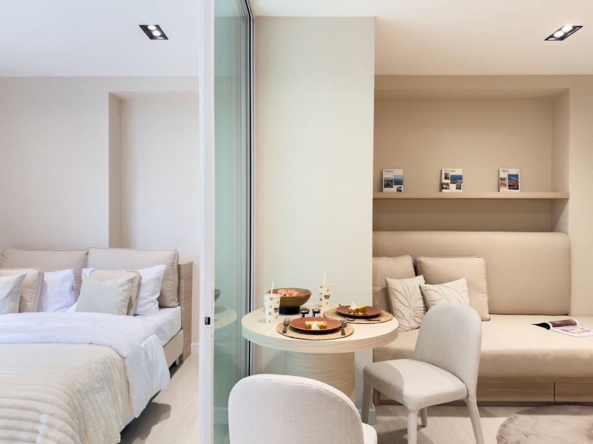 picture For Sale: One Plus Klongchon 3 Condo 1 Bedroom 1 Bathroom 30 sq.m.  2nd Floor |Near Chiang Mai University (ID:1153CS)  - 6/18