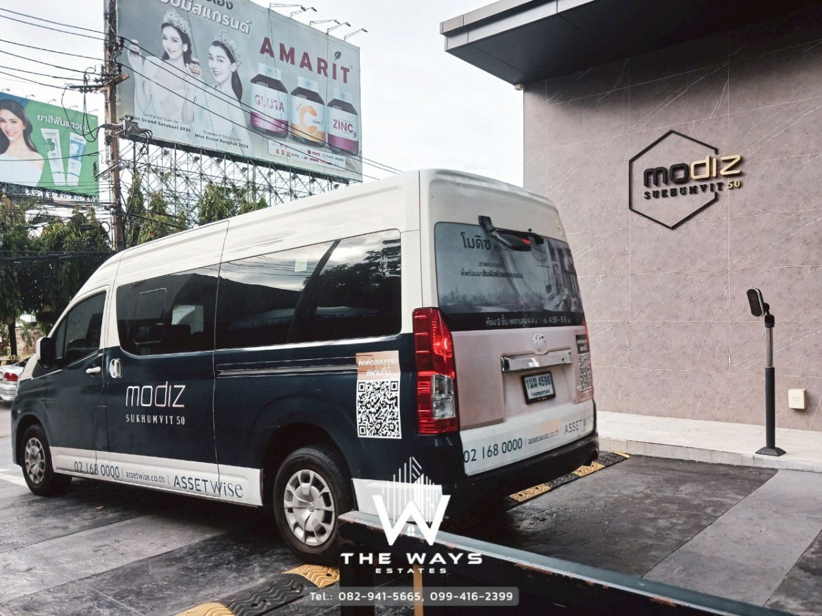 picture 🔥 30 sqm. Modiz Sukhumvit 50 for RENT 🔥 Spacious size and garden view with BEST PRICE. - 9/24