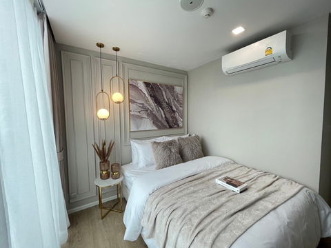 🌟 #ForRent The Ivory Ratchada 32 🌟Easy access and exit, near Lat Phrao MRT Yellow Line Station