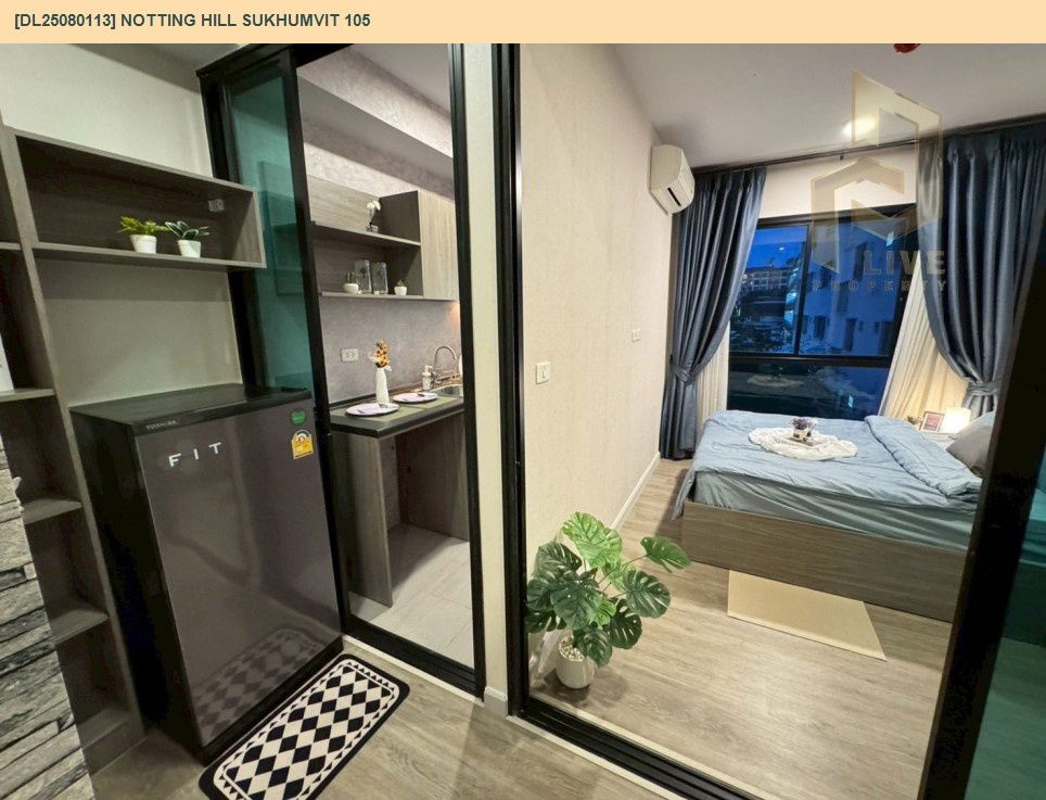 รูป DL25080113 ขายคอน น็อตติ้ง ฮิลล์ สุขุมวิท 105 (Notting Hill Sukhumvit 105) ทำเลดี ใกล้รถไฟฟ้า BTSเเบริ่ง ราคาดีมาก💥  - รูปที่ 6/7