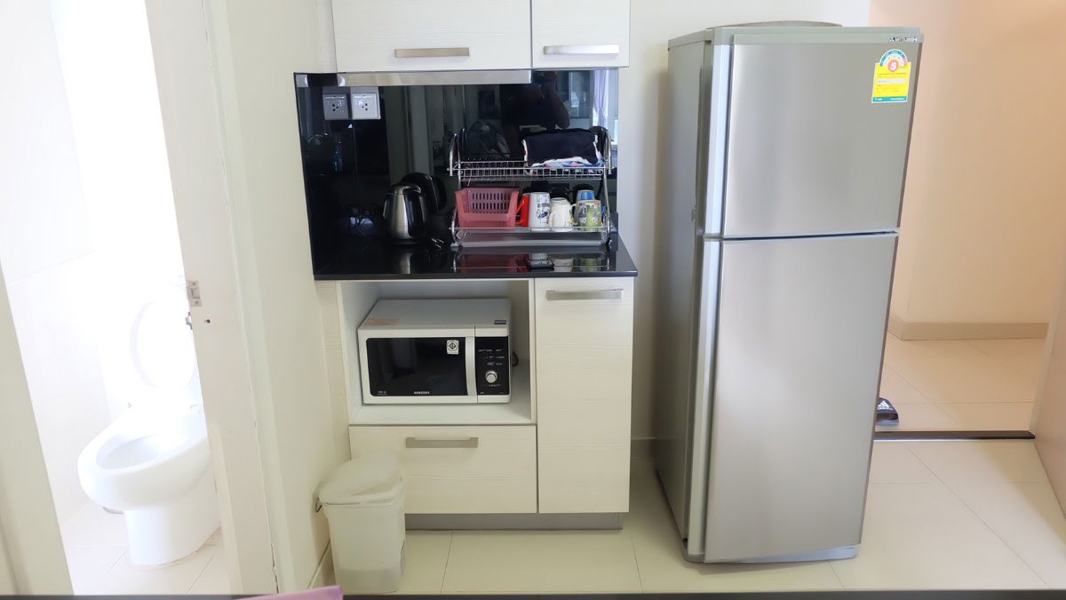 รูป ให้เช่าห้อง 2 ห้องนอน ขนาด 50.4 ตร.ม ชั้น 24 ตึกเอ  วิวทะเลสาบ ห้องสวย เฟอร์ครบ  เอ็มโซไซตี้คอนโดเมืองทองธานี ราคาเช่า 13,000/เดือน  - รูปที่ 9/23