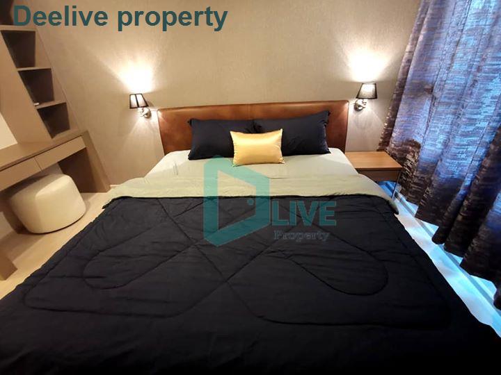 picture DL005513 Condo for rent, Life Asoke - Rama 9 near MRT พระราม 9, ready to move in, call urgently 0656133286 LineID @655ebbvc - 7/8