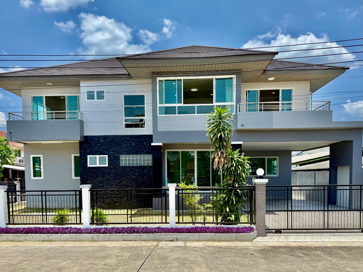 รูป ขายบ้านเดี่ยวหลังใหญ่ 2 ชั้น ห้องมุม หมู่บ้านสวนดอกไม้ บรมราชชนนี 105 - รูปที่ 4/57