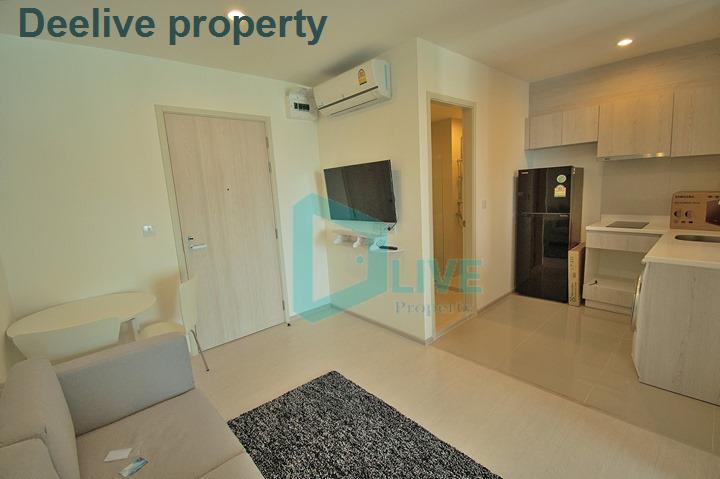picture DL005727 Condo for rent, Life Asoke - Rama 9 near MRT พระราม 9, ready to move in, call urgently 0656133286 LineID @655ebbvc - 3/8