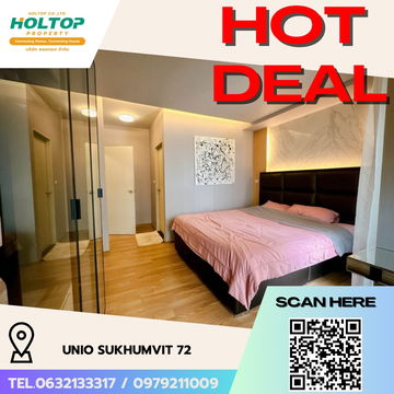 #R5535  🎉 050868 ให้เช่าคอนโด Unio Sukhumvit 72