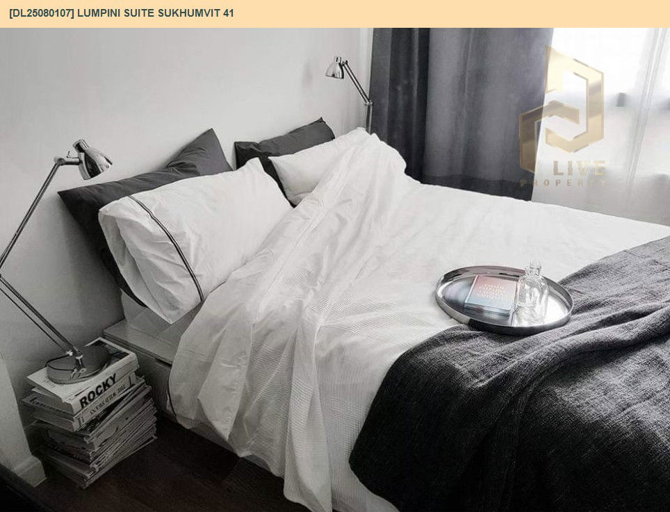 picture DL25080107 Condo for rent, Lumpini Suite Sukhumvit 41 near BTS Phrom Phong, ready to move in, call urgently 0656133286 LineID @655ebbvc - 3/16