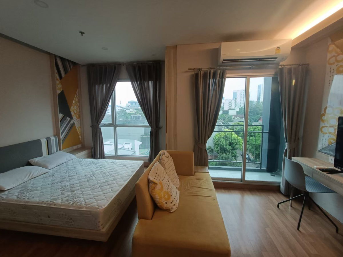 picture Fully furnished room for rent - Lumpini Park Vibhavadi-Chatuchak - 1/8