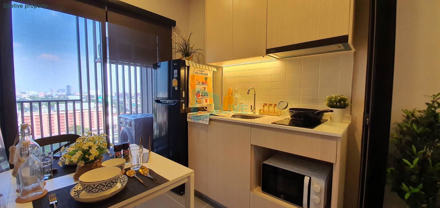 picture DL23030269 Condo for rent, Metris Rama 9 - Ramkhamhaeng near ARL Ramkhamhaeng, ready to move in, call urgently 0638692663 LineID @534wlwof - 2/5