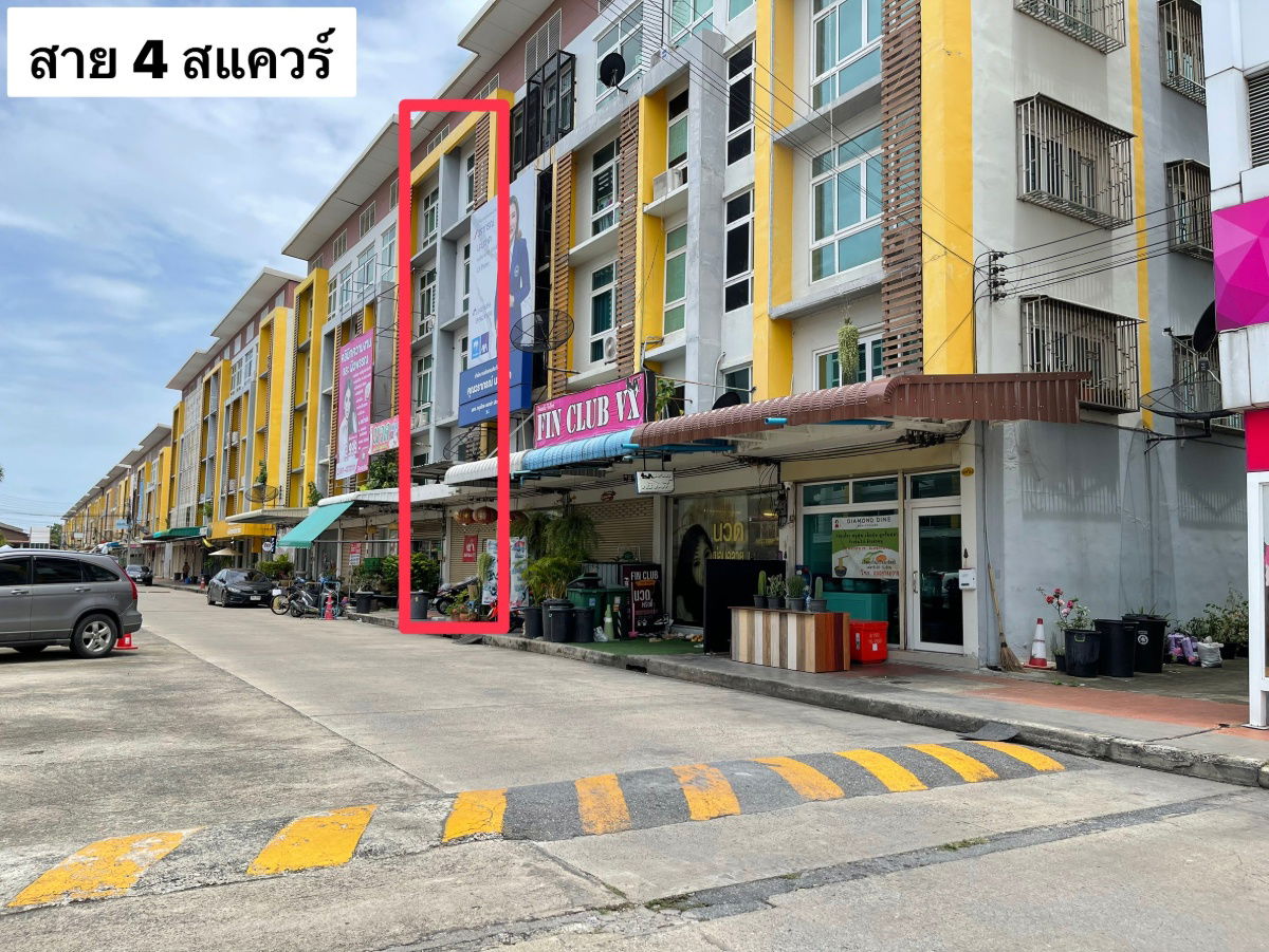 รูป ให้เช่าตึก สามชั้นครึ่งสายสี่สแควร์ กะทุ่มล้ม เขตสามพราน นครปฐม ตึกใหม่ 16 ตรว. เหมาะสำหรับเปิดร้านค้า, สำนักงาน, ร้านเสริมสวย, คลินิก หรืออยู่อาศัย - รูปที่ 2/18