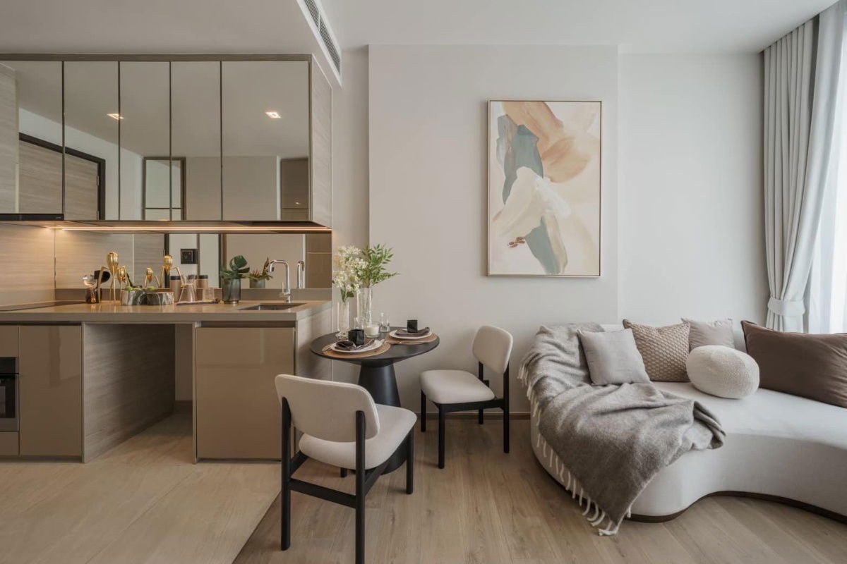 รูป ✅ ✅ The Crest Park Residences , Luxury Class 1 ห้องนอน พร้อมเข้าอยู่ ติดต่อไลน์ @bktasset หรือโทร 095-325-8928 - รูปที่ 1/7