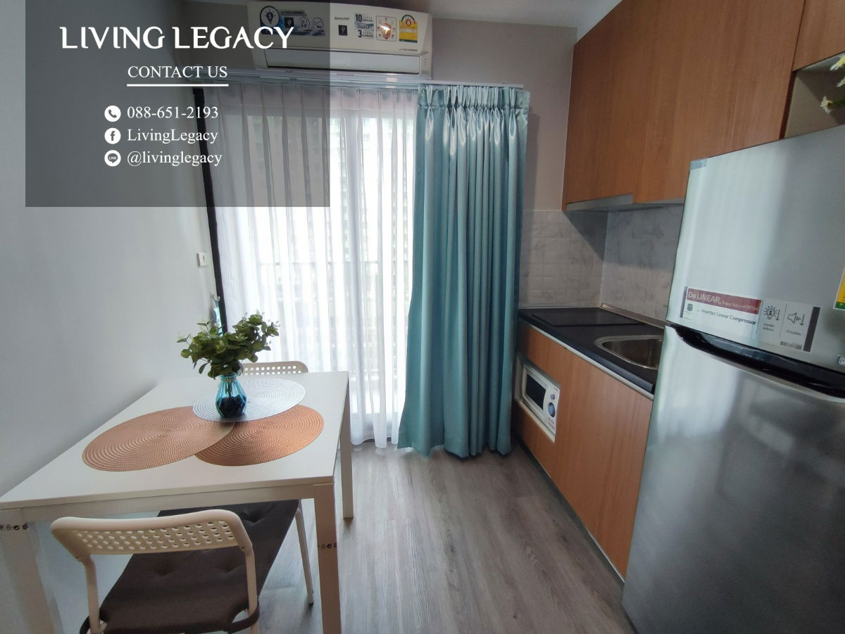 picture SIIC55 Condo For Rent Rich Park @ Triple Station 27 Sq.M. Floor 11 line id : @livinglegacy - 10/10
