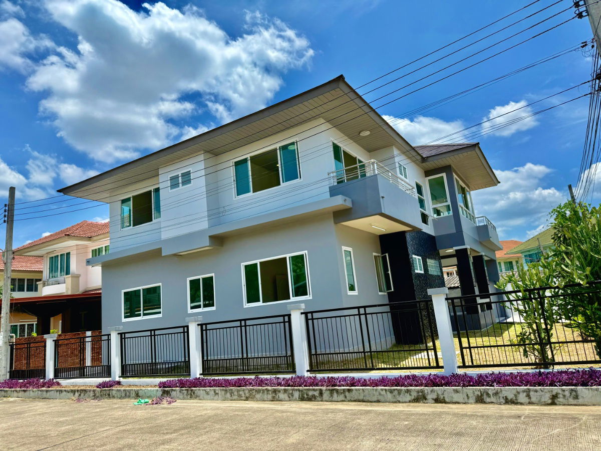 รูป ขายบ้านเดี่ยวหลังใหญ่ 2 ชั้น ห้องมุม หมู่บ้านสวนดอกไม้ บรมราชชนนี 105 - รูปที่ 9/57