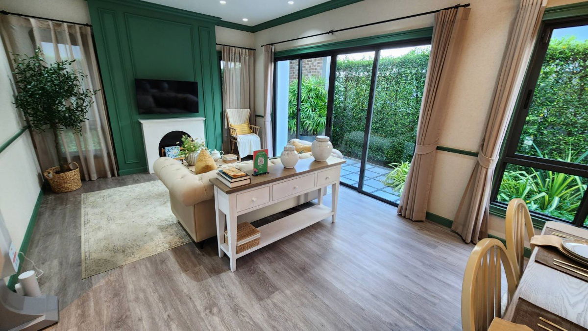 picture Saransiri Rama 2  for Sale (Fully Furnished Show House) , 91.5 sq.wah, next to Swimming Pool and Clubhouse Best Location  - 22/44