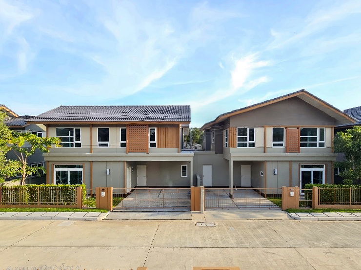 รูป 🏡 ขายบ้านแฝด  🔥 พิเศษสุดๆ 4.59 ลบ. บ้านเลขที่ สวย 59/55 ใกล้สวนสาธารณะ สไตล์ญี่ปุ่น 🇯🇵🎋 1 เดียวในอยุธยา 
อณาสิริอยุธยา 2 📍ใกล้เซ็นทรัลอยุธยา  - รูปที่ 2/29
