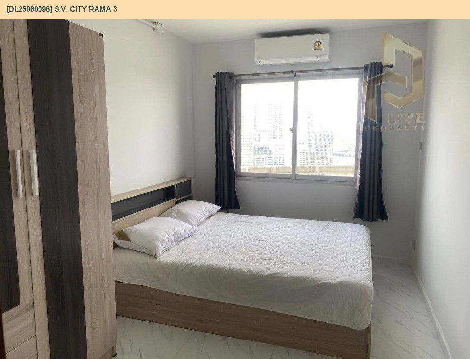 picture DL25080096 Condo for rent, S.V. City Rama 3 near -, ready to move in, call urgently 0656133286 LineID @534wlwof - 5/6