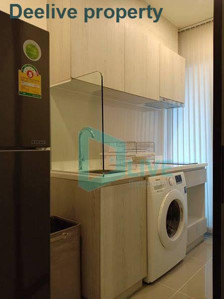 picture DL004454 Condo for rent, Life Asoke - Rama 9 near MRT พระราม 9, ready to move in, call urgently 0656133286 LineID @655ebbvc - 1/8
