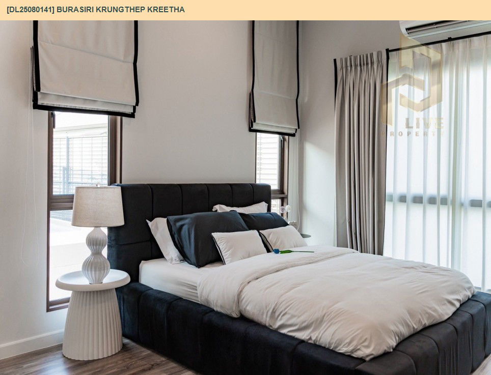 picture DL25080141 Condo for rent, BURASIRI KRUNGTHEP KREETHA near Airport Rail Link Hua Mak, ready to move in, call urgently 0656133286 LineID @534wlwof - 11/18